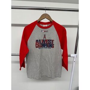 MLB‎ Los Angelos Angels All West Champions Baseball Tee Size XL